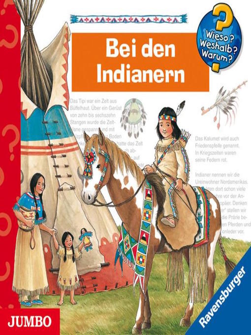 Title details for Bei den Indianern [Wieso? Weshalb? Warum? Folge 18] by Angela Weinhold - Available